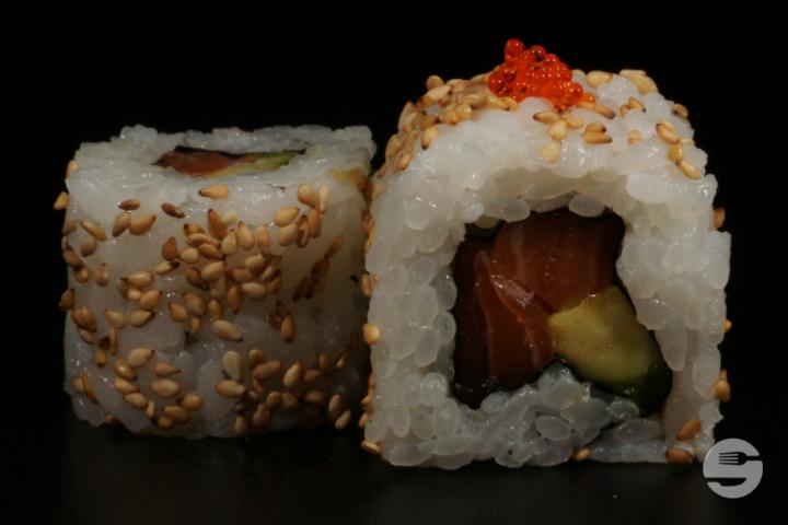 C2 - Salmon and Avocado - Wasabi Sushi