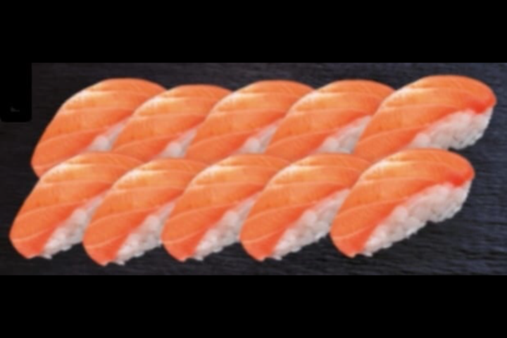 Saumon Lovers 10 pièces - Wasabi Sushi