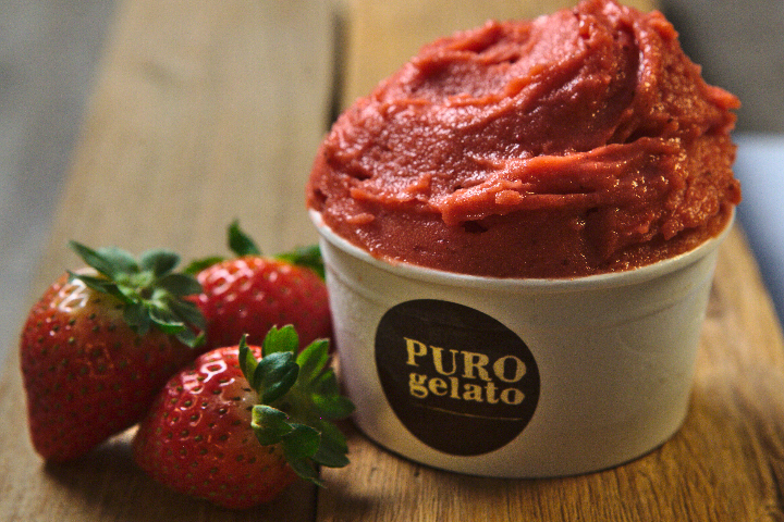 Fraise, sorbet de fruit - Puro Gusto - Puro Gelato