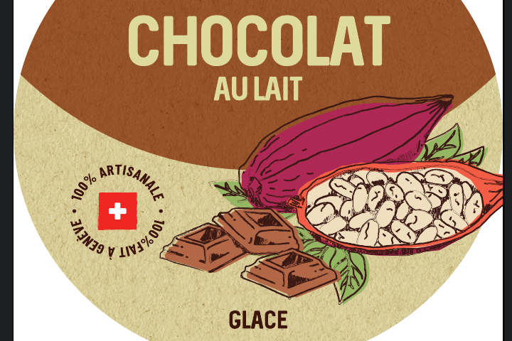 Chocolat au lait, crème glacée - Puro Gusto - Puro Gelato