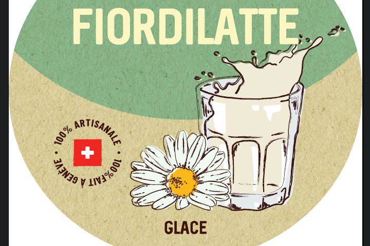 Fiordilatte, crème glacée - Puro Gusto - Puro Gelato