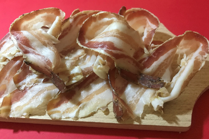 Assiette de Pancetta 160g. - Brillucci Aperitivo
