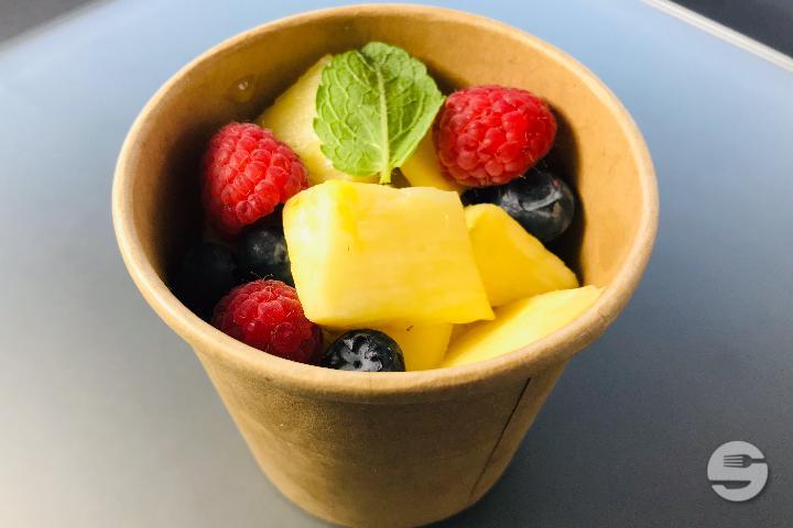 Cube d'Ananas Frais - Croq-midi.ch