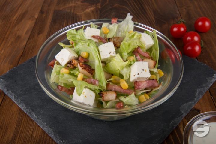Rolling Salad - Rolling Pizza
