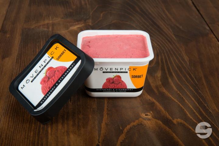 Movenpick Strawberry Ice Cream - Rolling Pizza