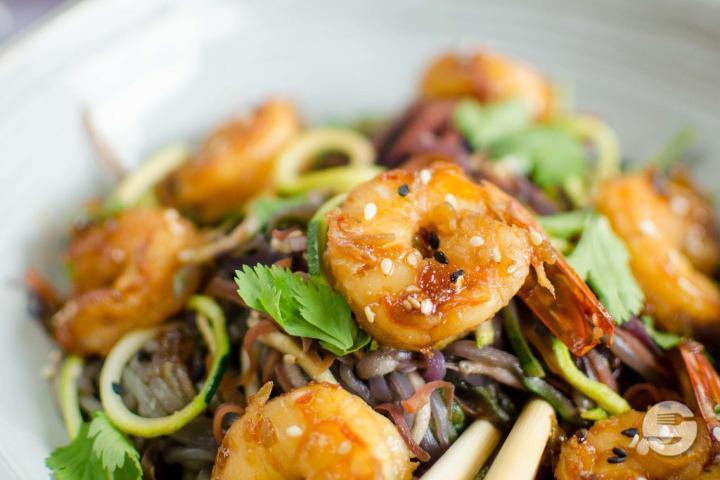 Crevettes aux Légumes - Dong Fang