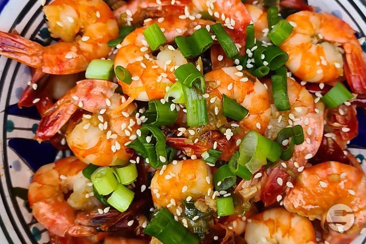 Crevettes Sichuan Piquantes - Dong Fang