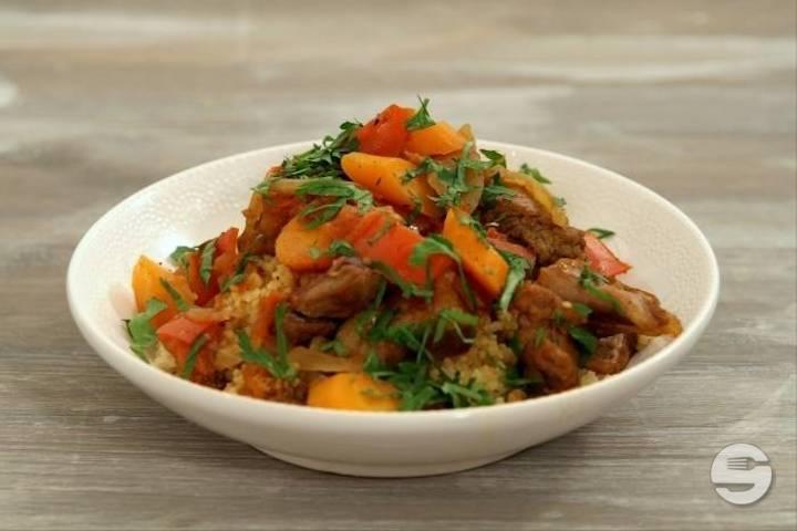 Agneau Sauté aux Légumes - Dong Fang