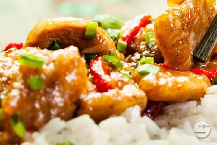 Émincé de Porc à la Sauce Aigre-Piquante - Dong Fang