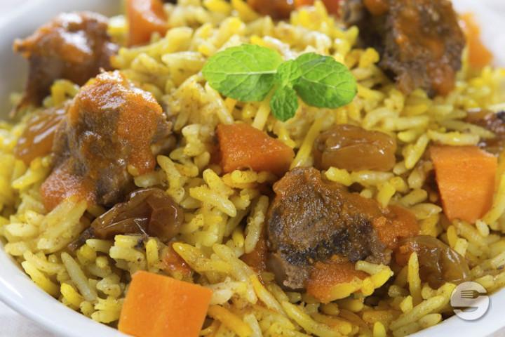 Riz Sauté à l'Agneau - Dong Fang