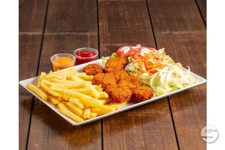 Chicken Nuggets Dish - Kebab Ouchy