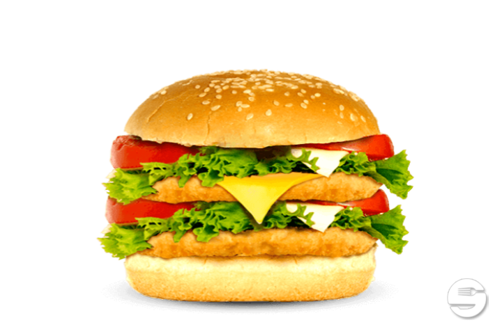 Double Cheeseburger Poulet - Kebab Ouchy