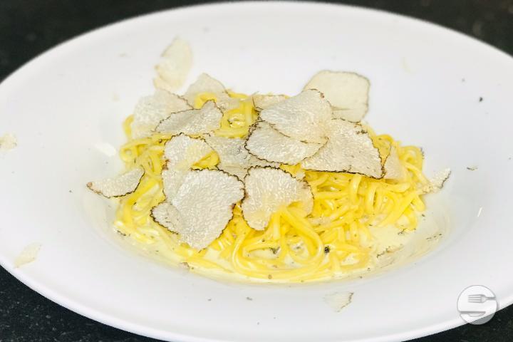 Tagliolini with Black Truffle Cream - L'Antica Trattoria