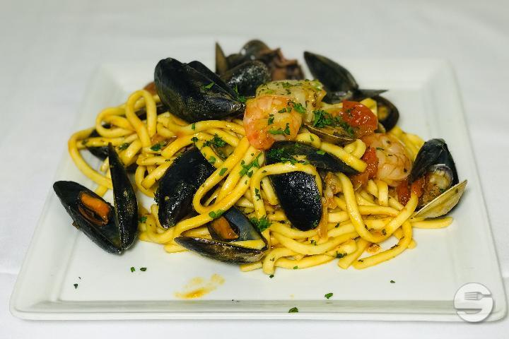 Scialatielli with Seafood - Restaurant Le Contemporain