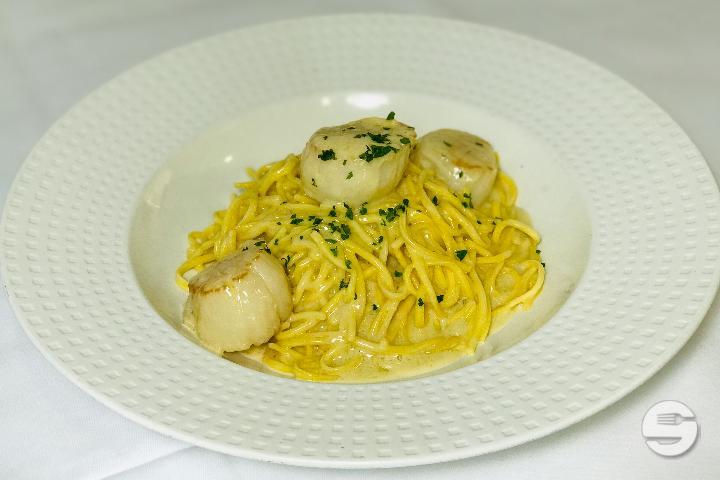 Tagliolini with Lemon Sauce - Restaurant Le Contemporain