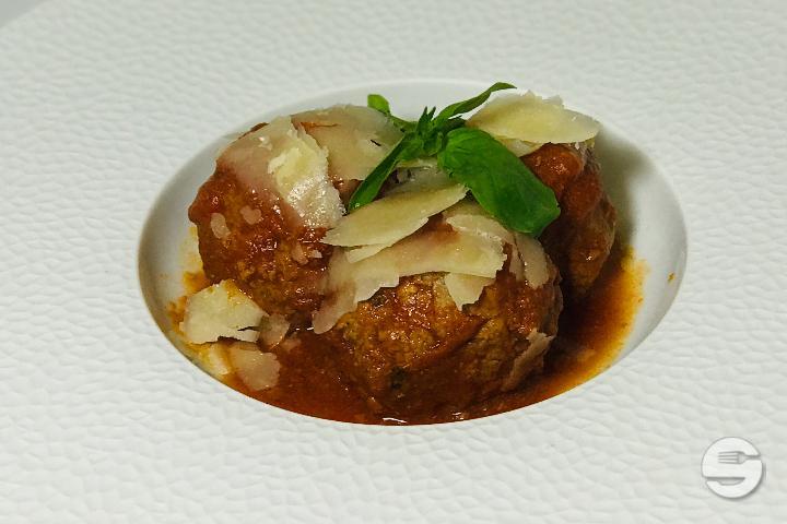 Veal Polpette - Restaurant Le Contemporain