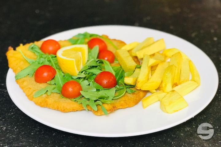 Breaded Veal Cutlet - Restaurant Le Contemporain