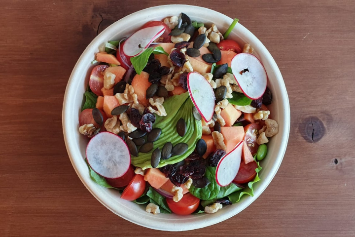 Spinach Papaya Salad - NAMA take me out