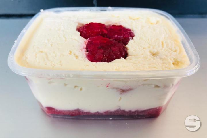 Raspberry Tiramisu - Alex Pizza
