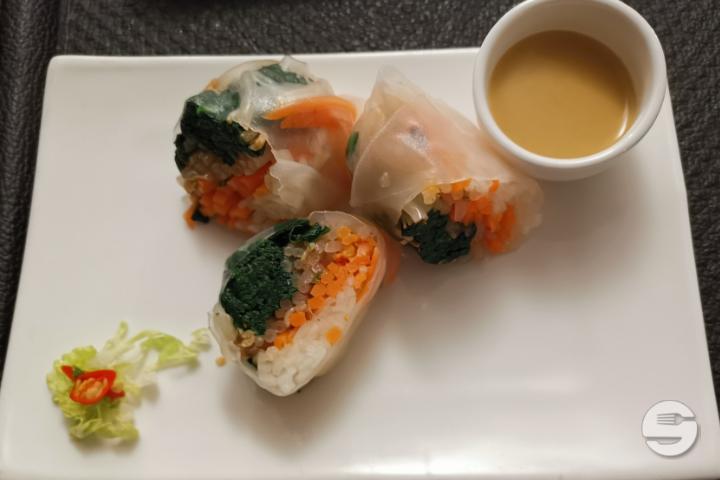 1. Rouleaux de Légumes Frais - Bap Urban Korean Food