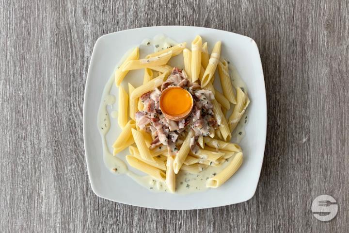 Pâtes Carbonara - La Fontaine