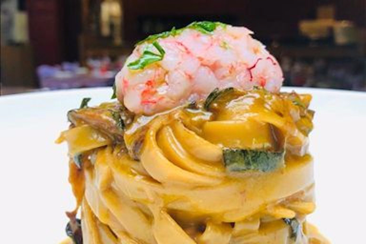 Fettuccine Gamberi E Zucchine - Luigia