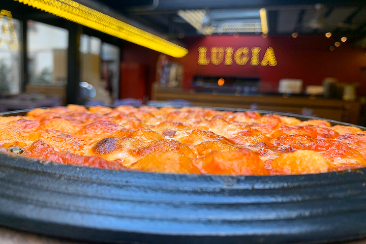Gnocchetti Alla Sorrentina Gratinati In Forno Al Legna - Luigia