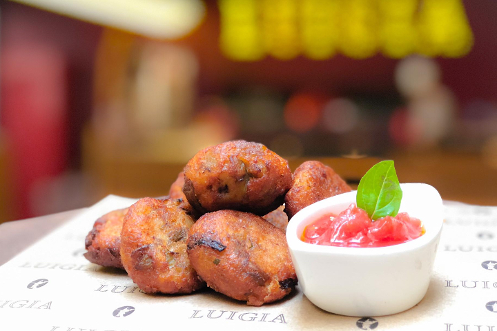 Frittelle di melanzane - Luigia