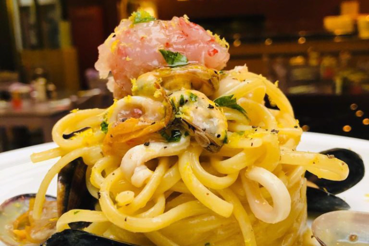 Linguine ai frutti di mare - Luigia