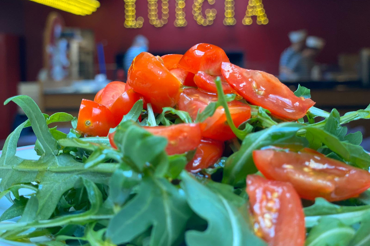 Insalata di rucola e pomodorini - Luigia