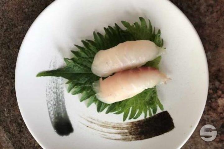 13. Sea Bream Nigiri - Restaurant Japonais Ajinokura