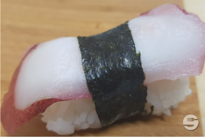 14. Octopus Nigiri - Restaurant Japonais Ajinokura