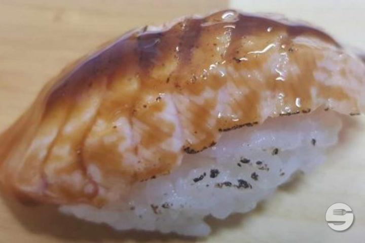 19. Grilled Salmon Nigiri - Restaurant Japonais Ajinokura