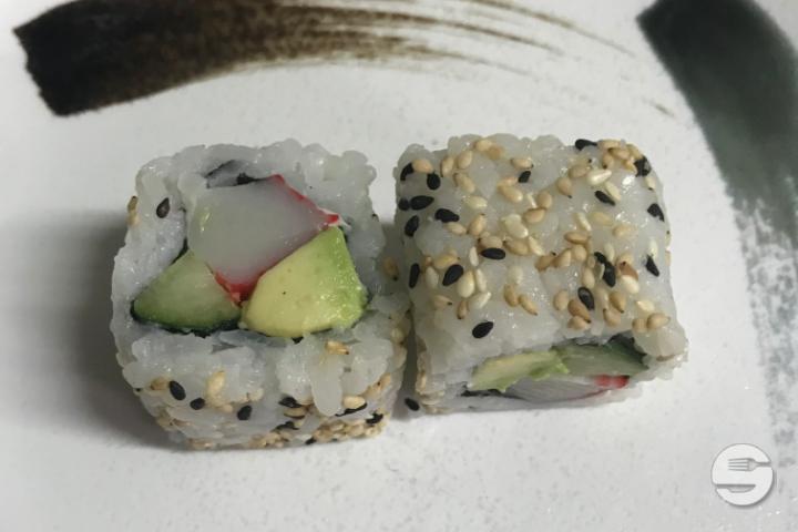 52. Surimi and Avocado Uramaki - Restaurant Japonais Ajinokura