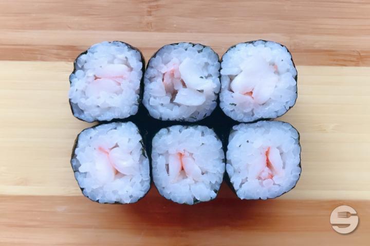 72. Shrimps Maki - Restaurant Japonais Ajinokura