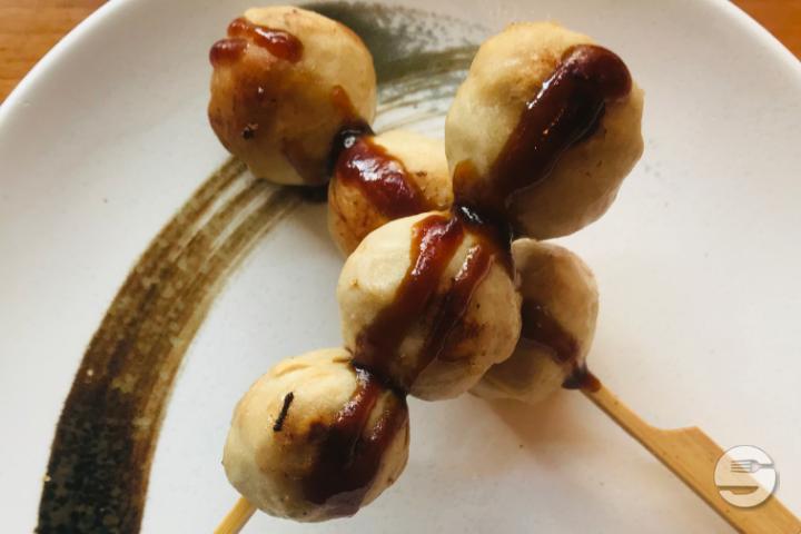 105. Chicken Balls Skewer - Restaurant Japonais Ajinokura