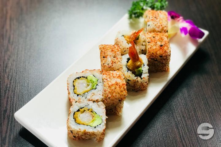 226. Uramaki Vulcano Roll - Sushi Métropole