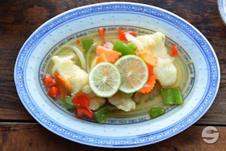 84. Filet de Cabillaud Sauce Citron Vert - Chinadomicile