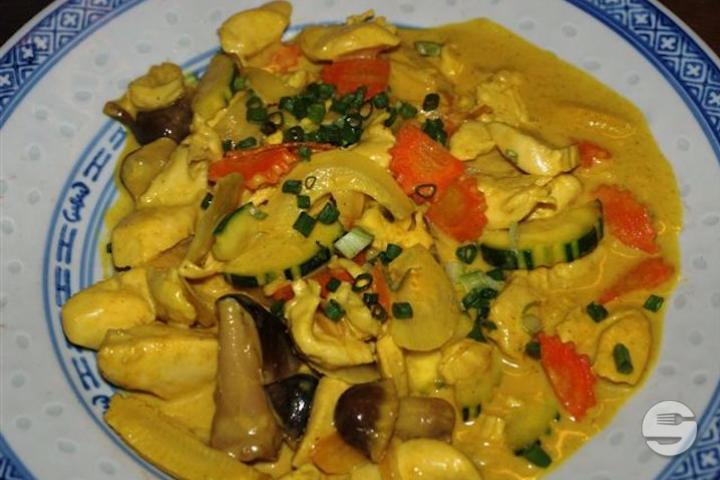 65. Poulet au Curry Jaune - Chinadomicile