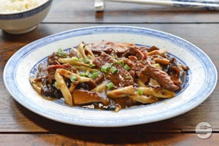42. Boeuf aux Champignons et Bambou - Chinadomicile