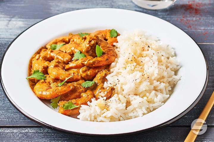 Garlic Shrimps - Kurry Masala