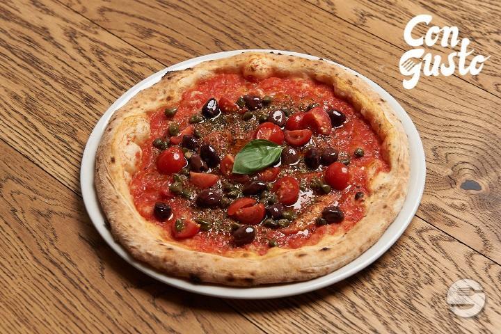 Pizza Puttanesca - Con Gusto