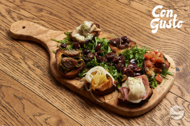 Crostini Misti della Casa (6 pezzi) - Con Gusto