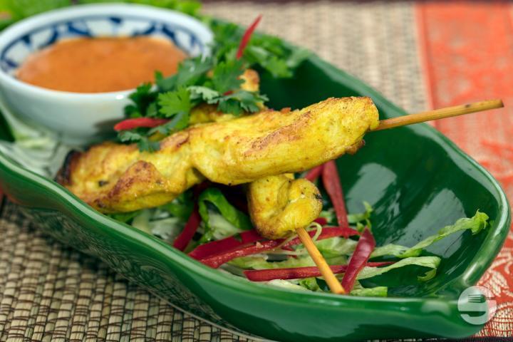 2. Kai Satey - Oy Isan Thai Food