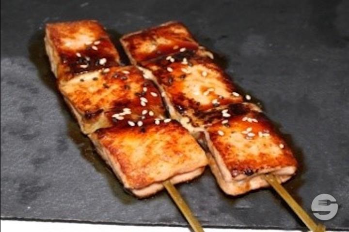 Salmon and Pineapple Skewer - Kirin