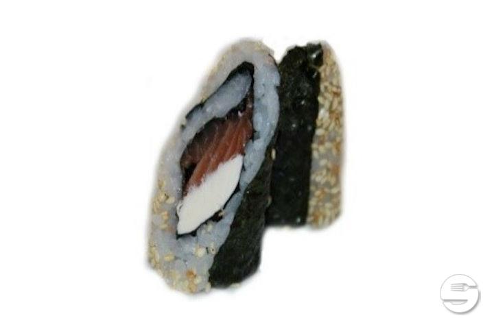 Salmon and Cheese Ura-Maki - Kirin