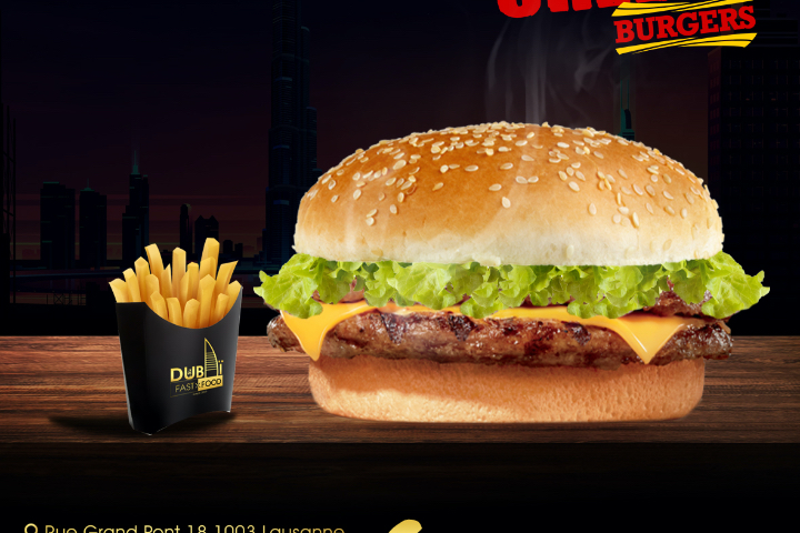 Cheese-Burger - Dubaï Fast Food