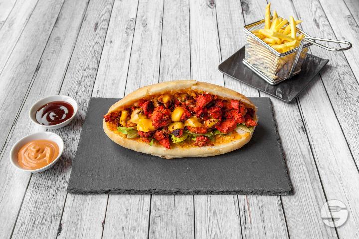 Sandwich Chicken Tandoori - Dubaï Fast Food