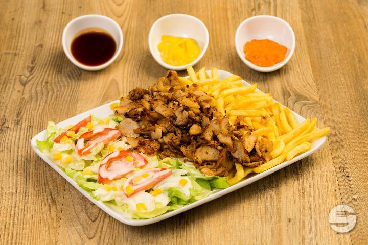 Assiette Kebab - Dubaï Fast Food