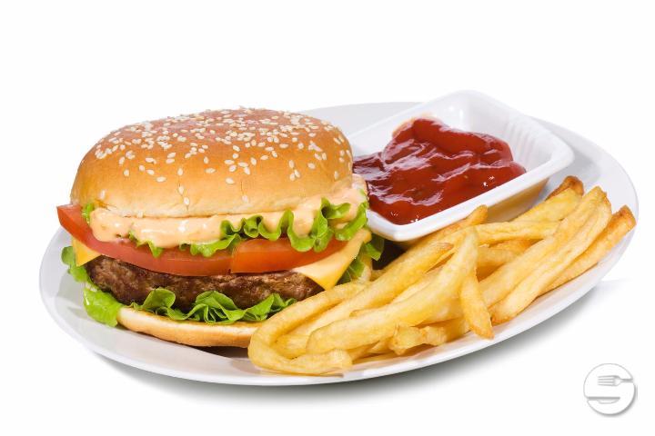 Hamburger Frites - Pully Pizza & Kebab
